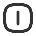 иконка square rounded letter i, square, rounded, letter, почта