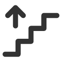 иконки stairs up, stairs, up, стрелка вверх