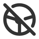 иконка steering wheel off, steering, wheel, колесо, off