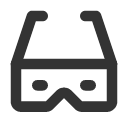 иконки stereo glasses, stereo, glasses, очки
