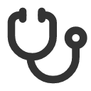 иконки stethoscope, стетоскоп