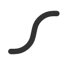иконки stroke curved, stroke, curved