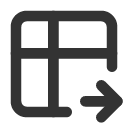 иконка table export, table, таблица, export, экспорт