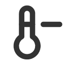 иконка temperature minus, temperature, minus, минус
