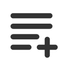 иконки text plus, text, текст, plus, плюс