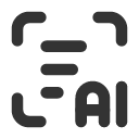 иконки text scan ai, text, текст, scan, ai