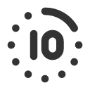 иконка time duration 10, time, время, duration, 10