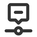 иконка timeline event minus, timeline, event, закладка, minus, минус