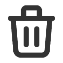 иконка trash, мусорный бак