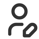 иконка user edit, user, пользователь, edit, редактировать