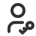 иконка user key, user, пользователь, key, ключ