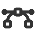 иконка vector bezier, vector, вектор, bezier