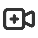 иконка video plus, video, видео, plus, плюс