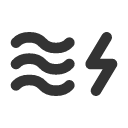 иконки waves electricity, waves, electricity