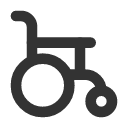 иконки wheelchair, инвалидное кресло