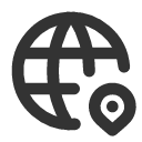 иконка world pin, world, интернет, pin, кнопка