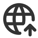 иконка world up, world, интернет, up, стрелка вверх