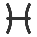 иконка zodiac pisces, zodiac, pisces, рыбы