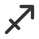 иконка zodiac sagittarius, zodiac, sagittarius, стрелец