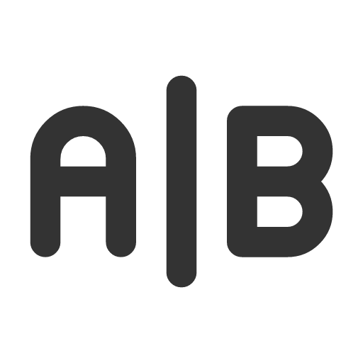 иконка a b,