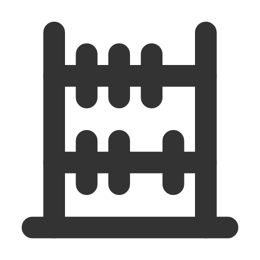 иконка abacus, счеты,