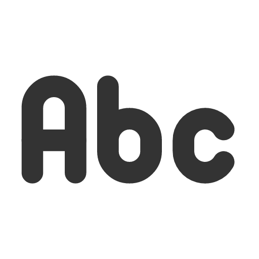 иконка abc,