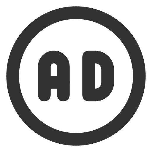 иконка ad circle, ad, circle,