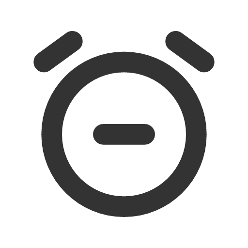 иконка alarm minus, alarm, будильник, minus, минус,