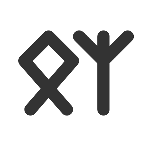 иконка alphabet runes, alphabet, runes,