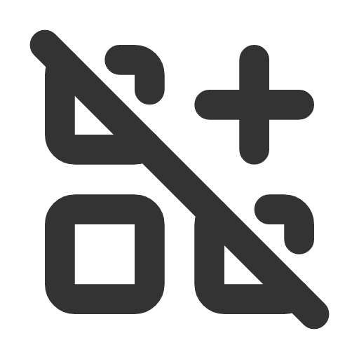 иконка apps off, apps, off,
