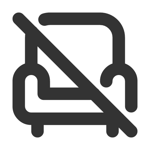иконка armchair off, armchair, кресло, off,