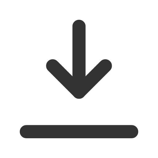 иконка arrow bar to down, arrow, стрелка, bar, to, down,