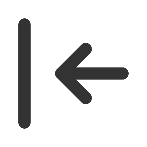 иконка arrow bar to left, arrow, стрелка, bar, to, left,