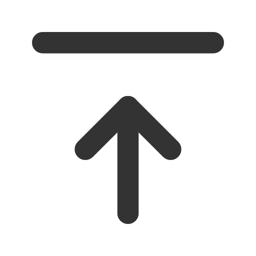 иконка arrow bar to up, arrow, стрелка, bar, to, up, стрелка вверх,