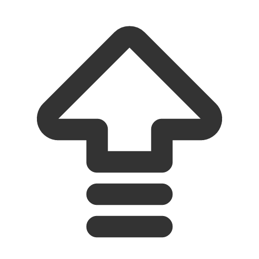 иконка arrow big up lines, arrow, стрелка, big, up, стрелка вверх, lines,