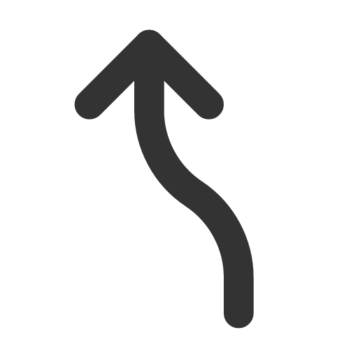 иконка arrow curve left, arrow, стрелка, curve, left,
