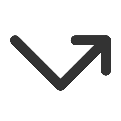 иконка arrow elbow right, arrow, стрелка, elbow, right,