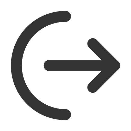 иконка arrow left from arc, arrow, стрелка, left, from, arc,
