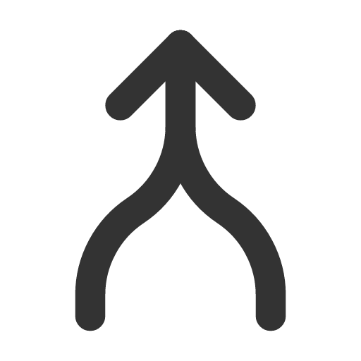 иконка arrow merge, arrow, стрелка, merge,
