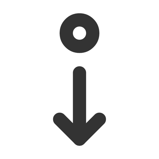 иконка arrow move down, arrow, стрелка, move, курсор, down,