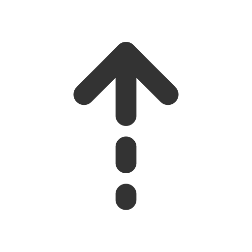 иконка arrow narrow up dashed, arrow, стрелка, narrow, up, стрелка вверх, dashed,