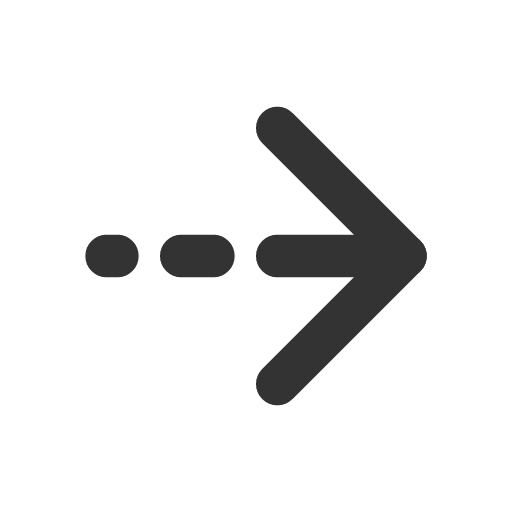 иконка arrow right dashed, arrow, стрелка, right, dashed,