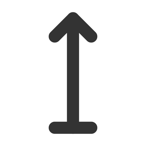 иконка arrow up bar, arrow, стрелка, up, стрелка вверх, bar,
