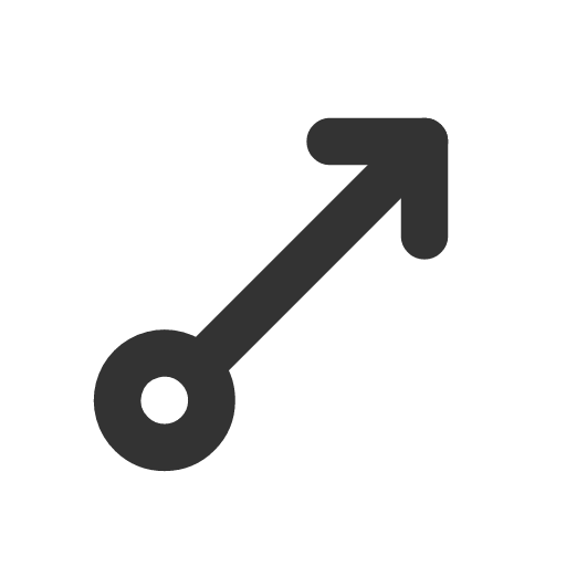 иконка arrow up right circle, arrow, стрелка, up, стрелка вверх, right, circle,