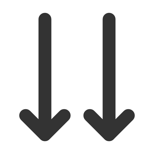иконка arrows down, arrows, down, стрелка,