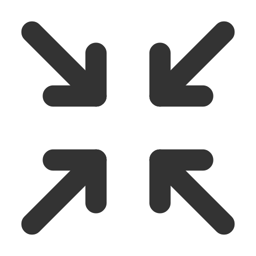 иконка arrows minimize, arrows, minimize, свернуть,