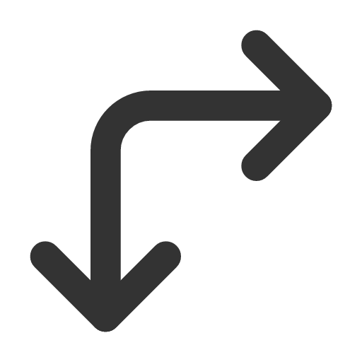 иконка arrows right down, arrows, right, стрелка, down,