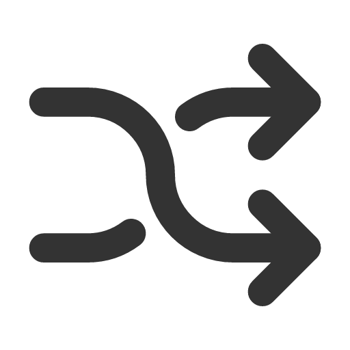 иконка arrows shuffle, arrows, shuffle, перемешать,