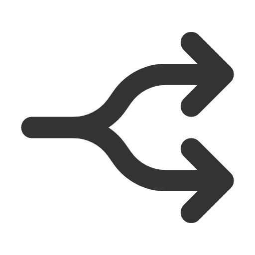 иконка arrows split 2, arrows, split, стрелка,