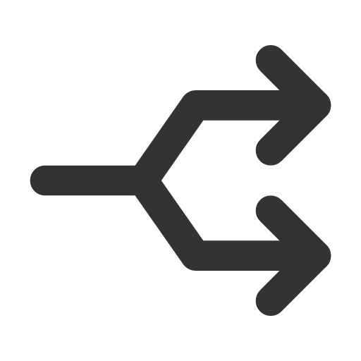 иконка arrows split, arrows, split, стрелка,